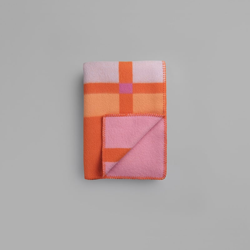 City large throw - Orange