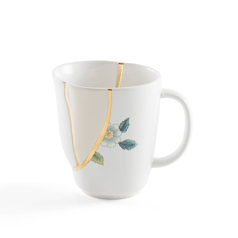 Kintsugi-n'1 mug in porcelain 8,5 cm Kintsugi-n'1 mug in porcelain 8,5 cm