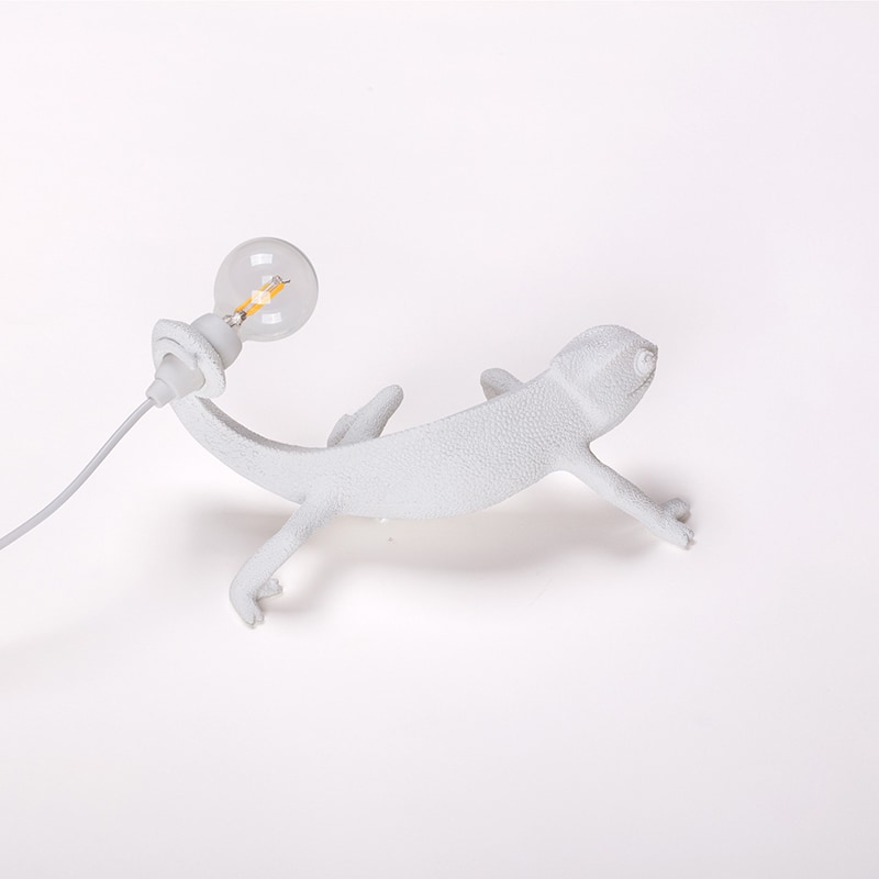 Chameleon lamp USB Still - White