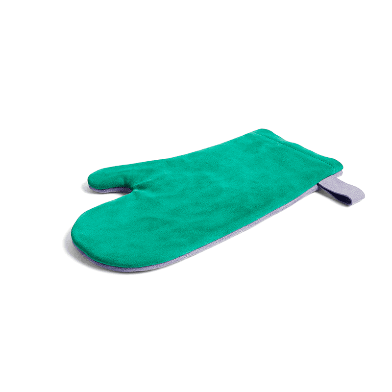 Suede Oven Glove - Green