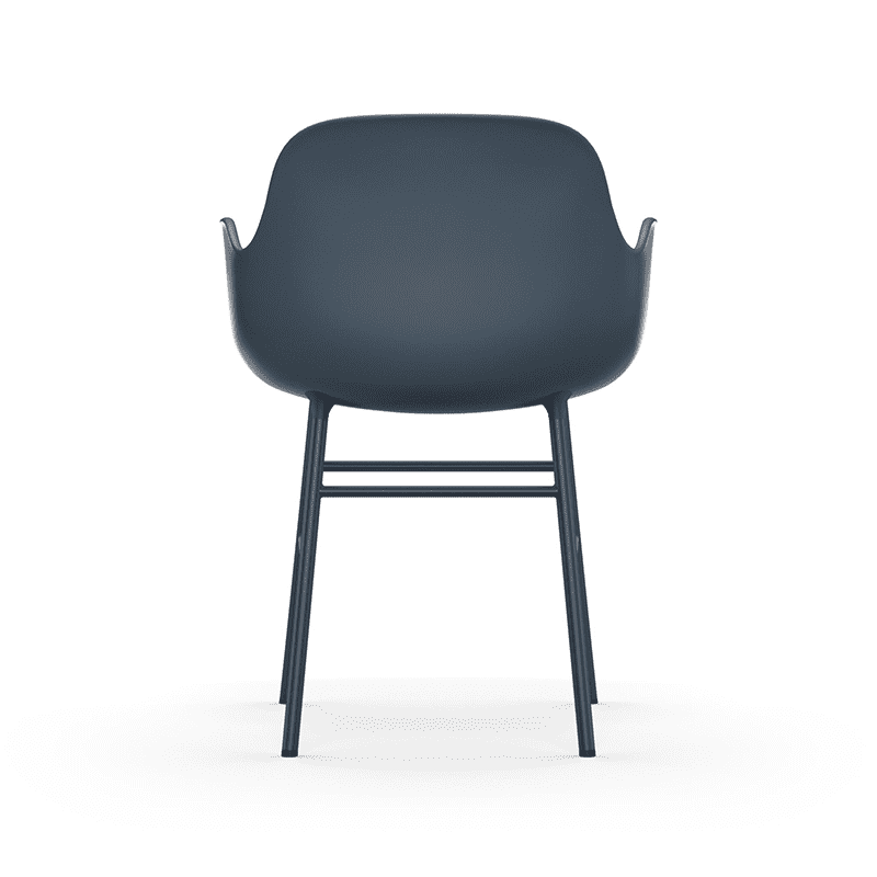 Form Armchair Blue/Black