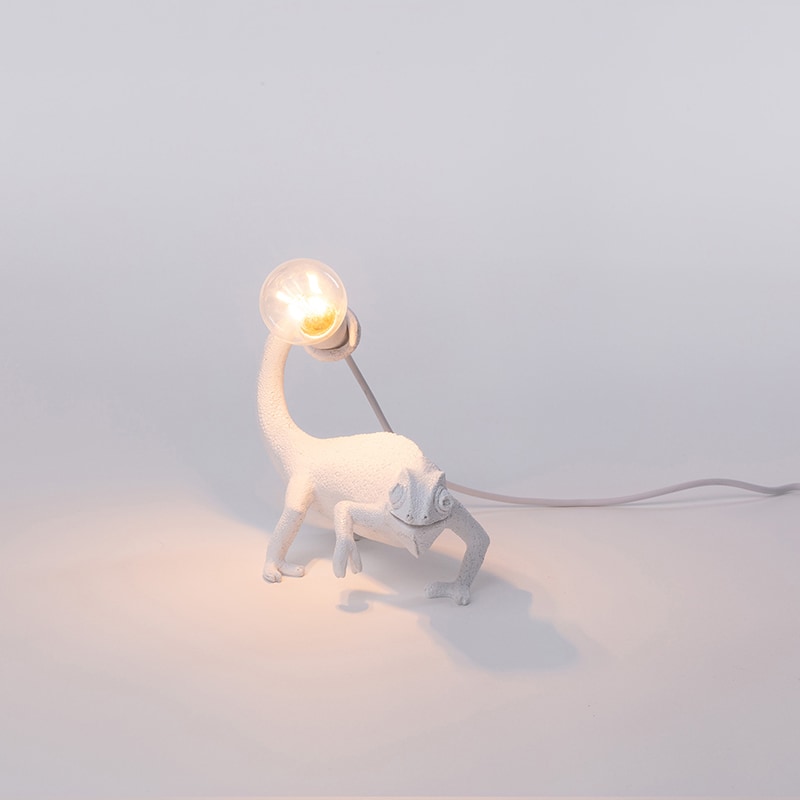 Chameleon lamp USB Still - White