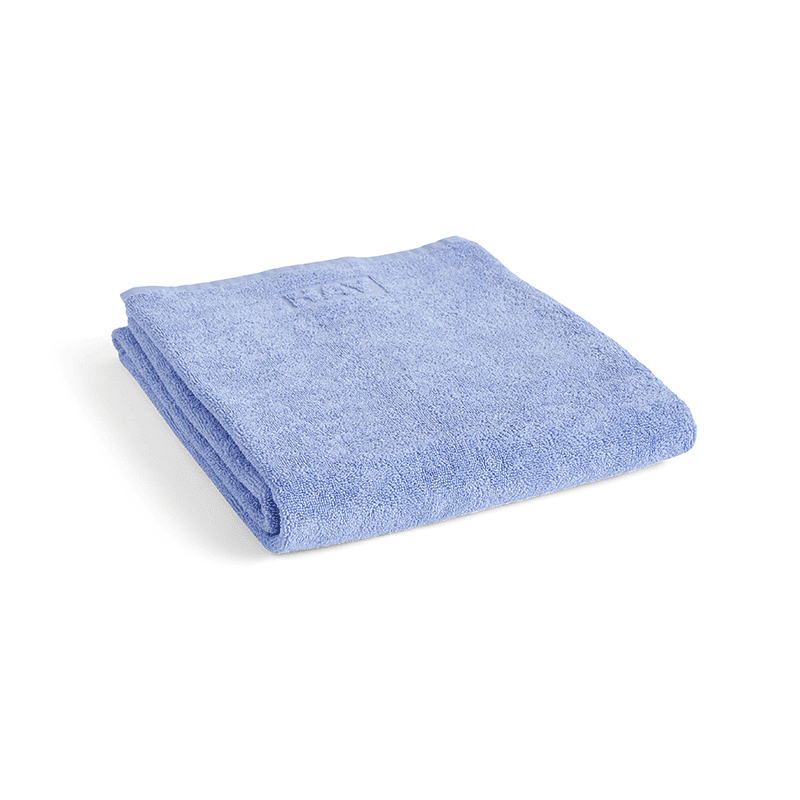 Mono bath towel - Sky blue