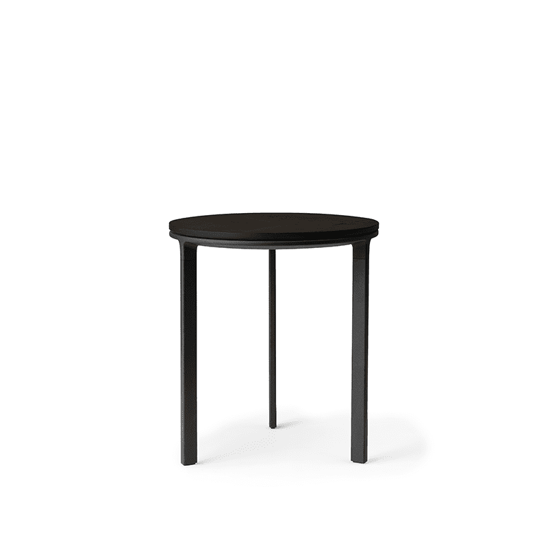 Vipp 421 side table, 40 cm - Dark oak veneer