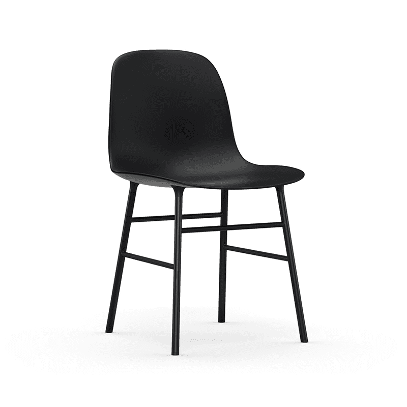 Form Chair Black/Black