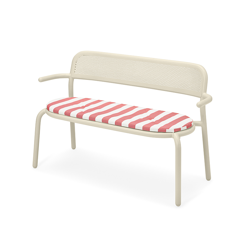 Toni bankski pillow - Stripe red