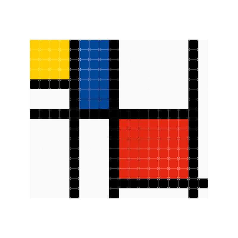 Mondriaan pixel