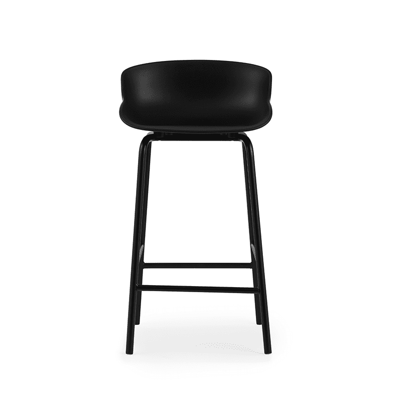 Hyg Barstool 65 cm Black/Steel Black