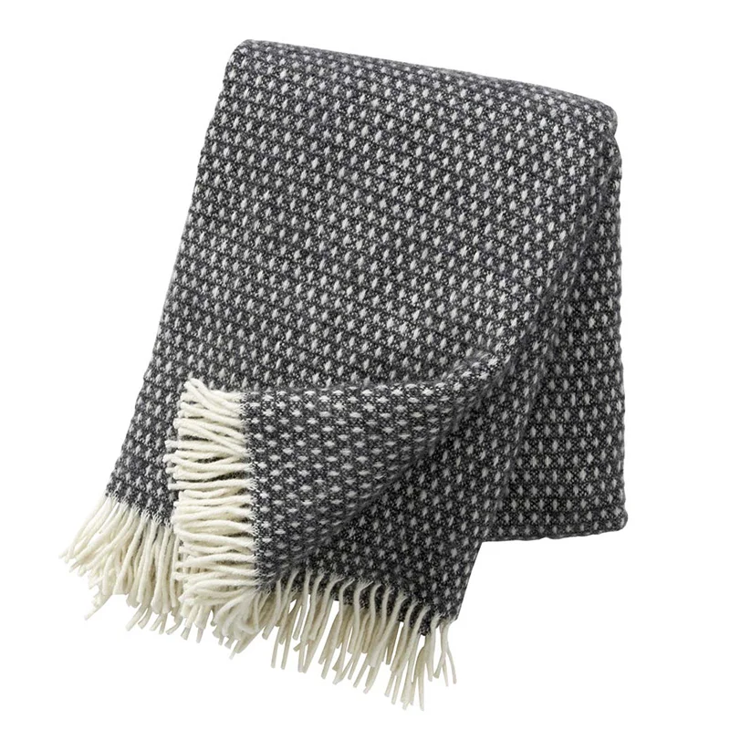 Knut plaid - Dark grey