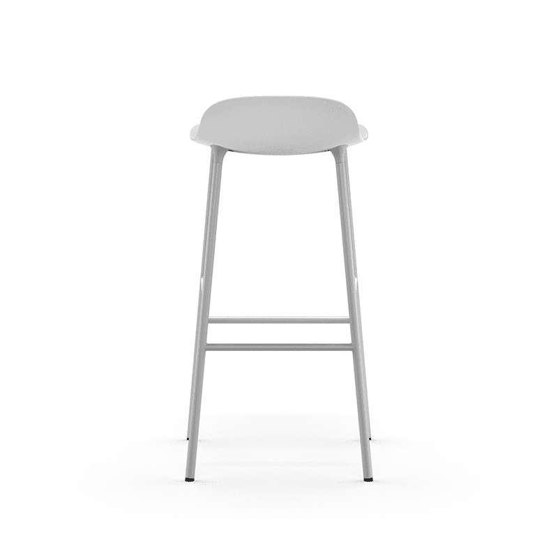 Form Barstool 75 cm White/White