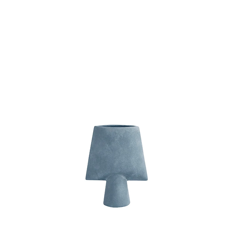 Sphere Vase Square mini - Light grey