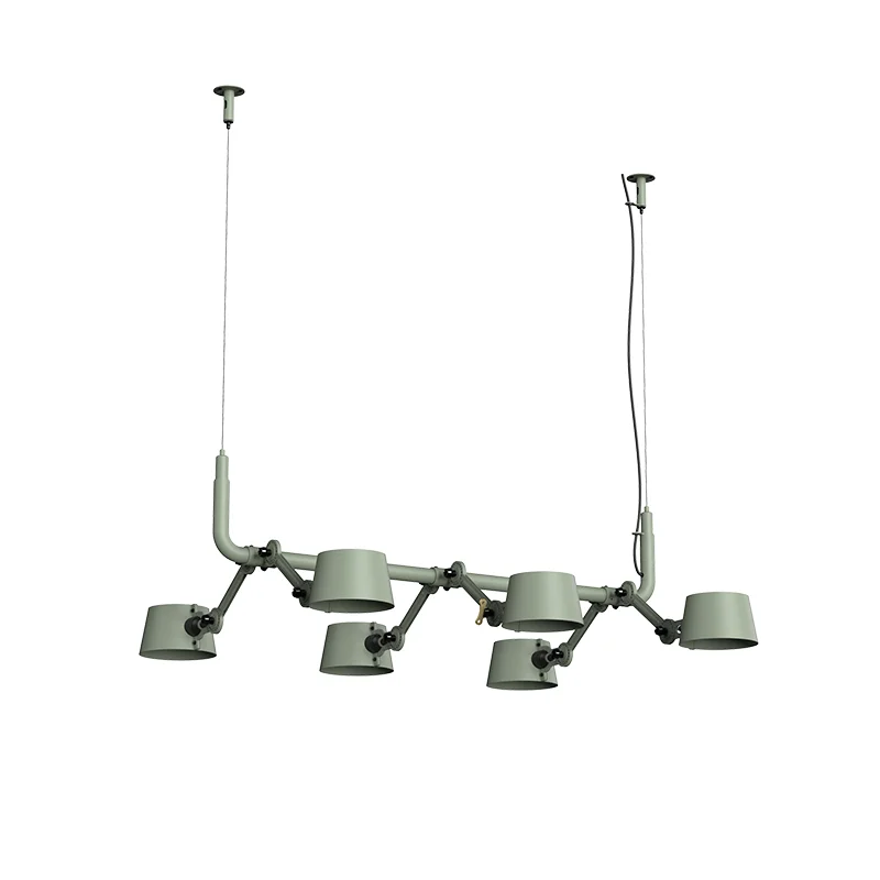 Bolt 6-pack hanglamp - Flux green