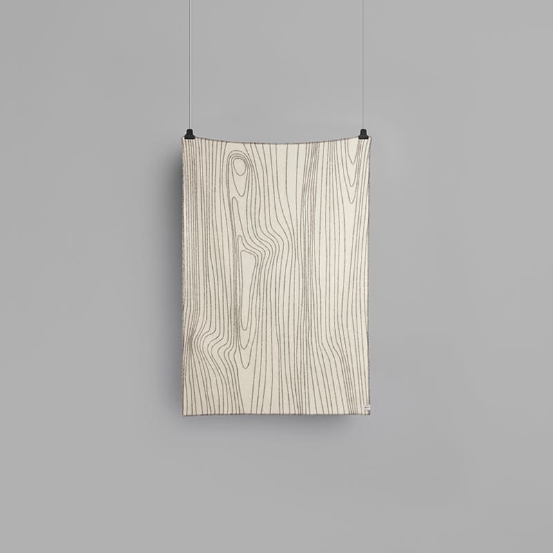 Skog large throw - Grey/natural Skog large throw - Grey/natural