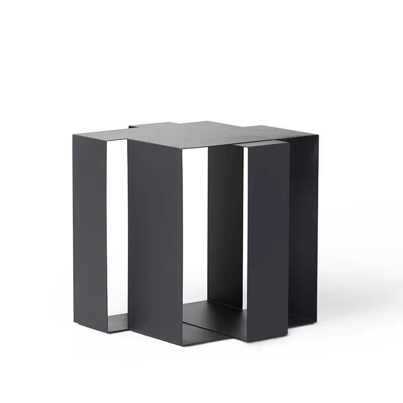 Shifted Square sidetable - Dark Grey