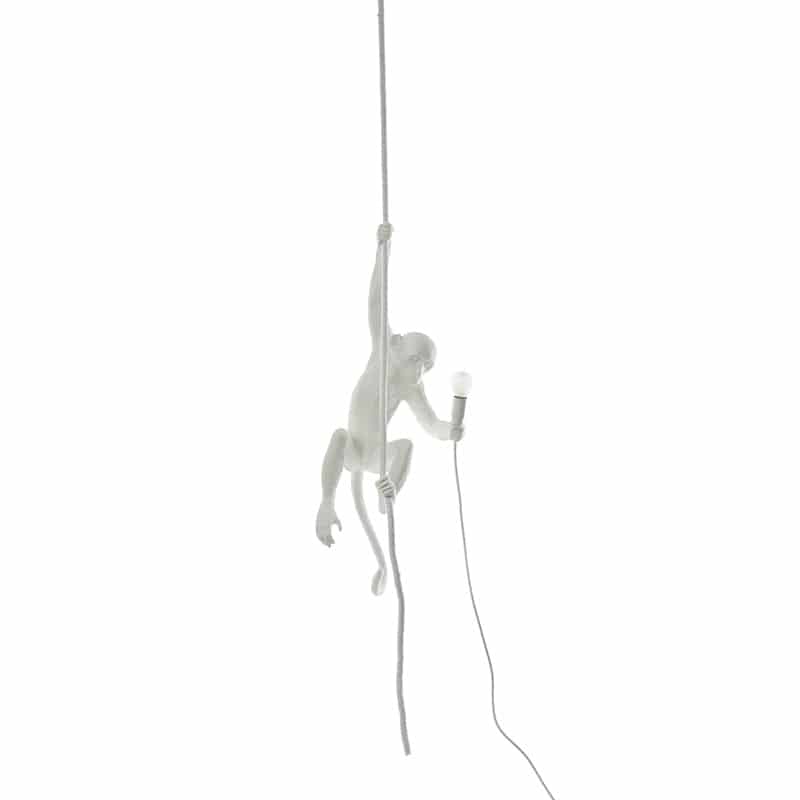 Monkey with rope wandlamp