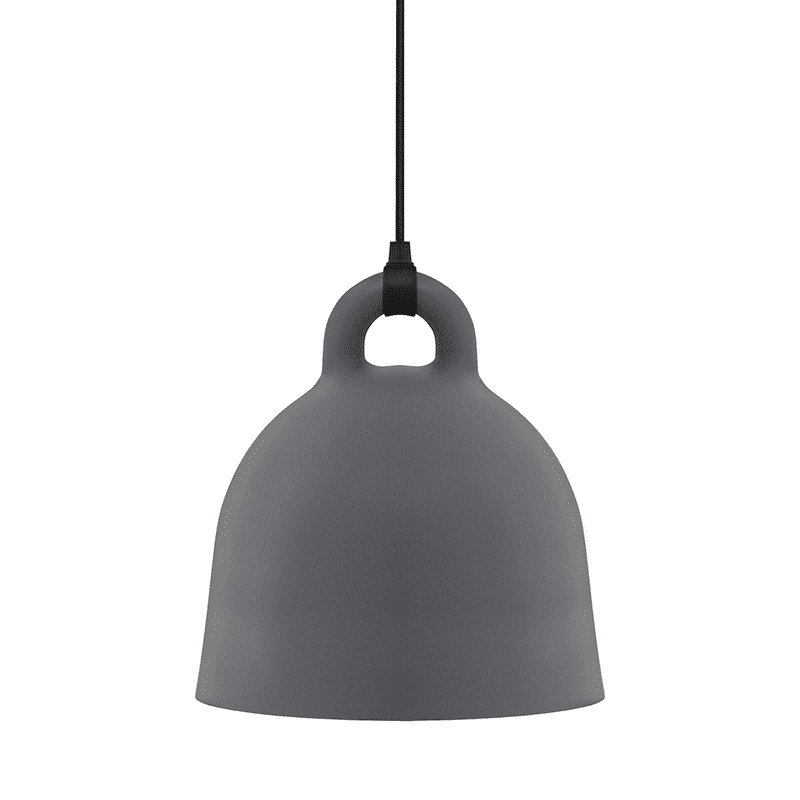 Bell Lamp Medium - Grey