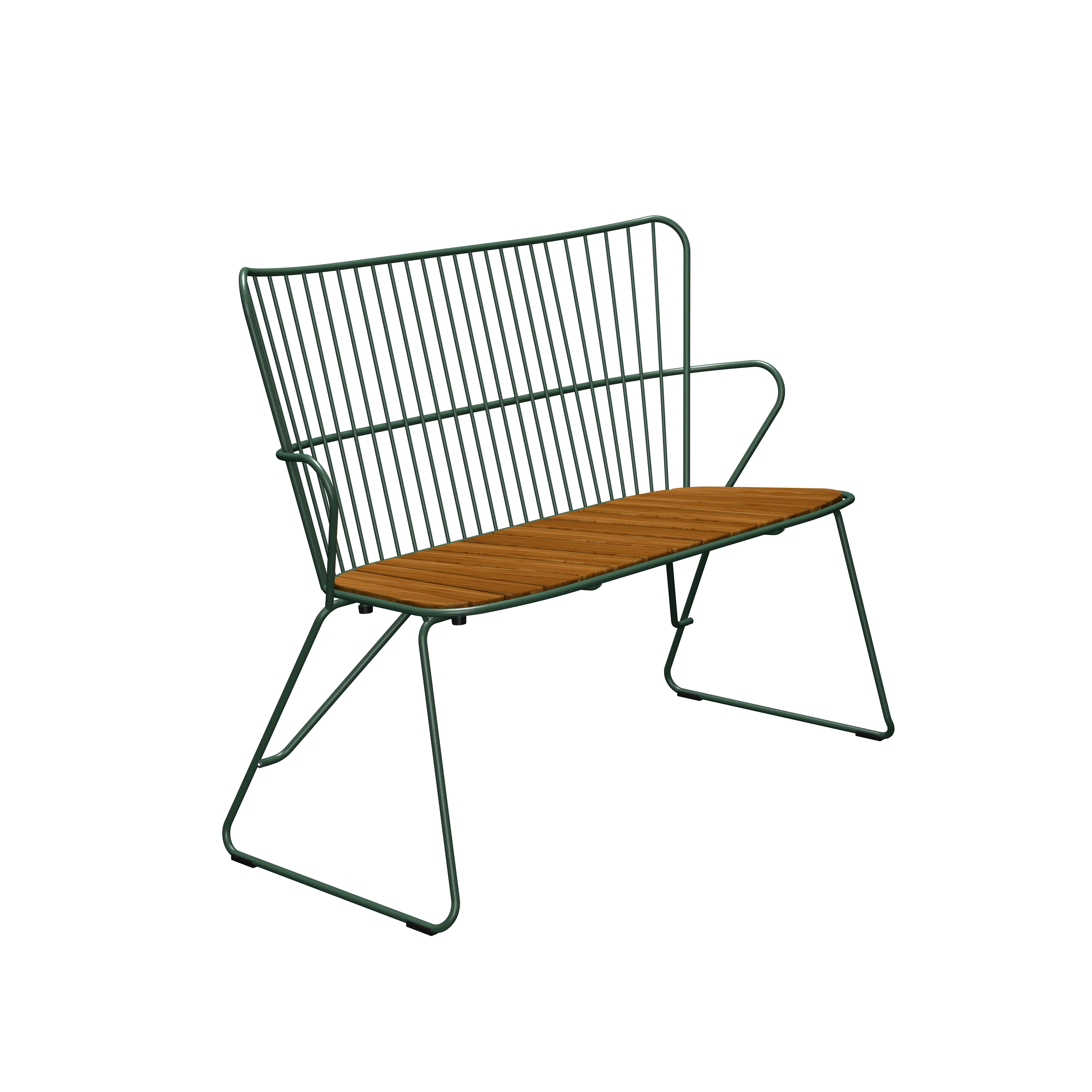 Paon bench - Pine green