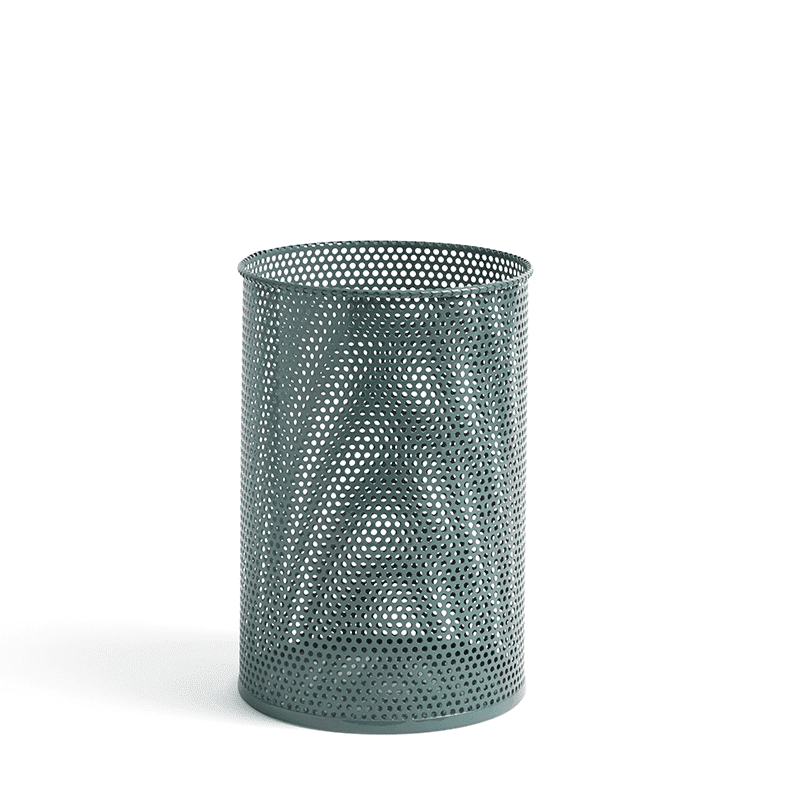 Perforated Bin M - Sage green