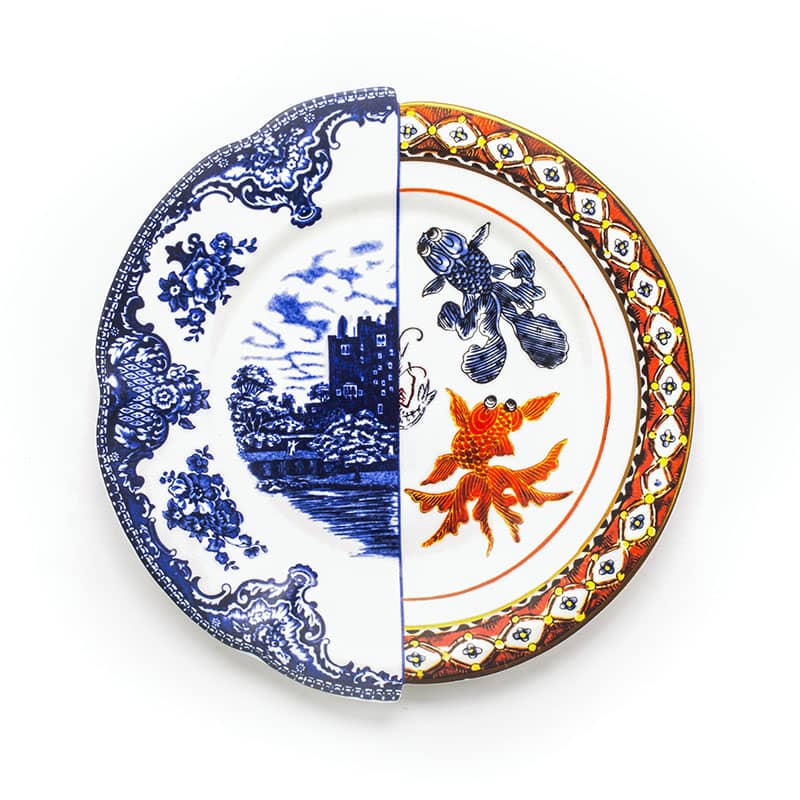 Hybrid-isaura dinner plate in porcelain 27,5 cm