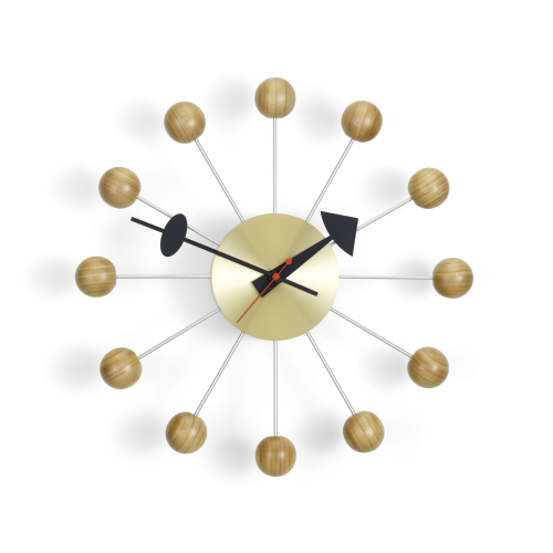 Ball Clock - Cherry