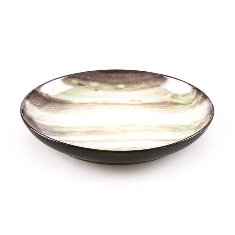 Cosmic diner porcelain plate - Jupiter Cosmic diner porcelain plate - Jupiter