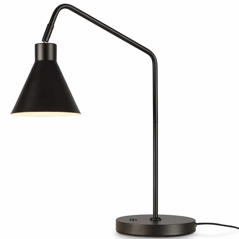 Tafellamp ijzer Lyon 55x54cm - Zwart