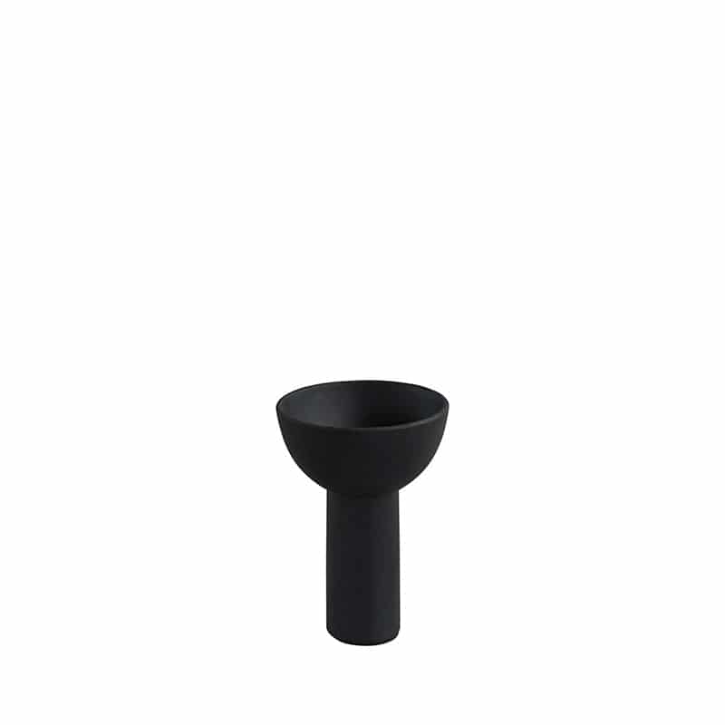 Block Vase mini - Black
