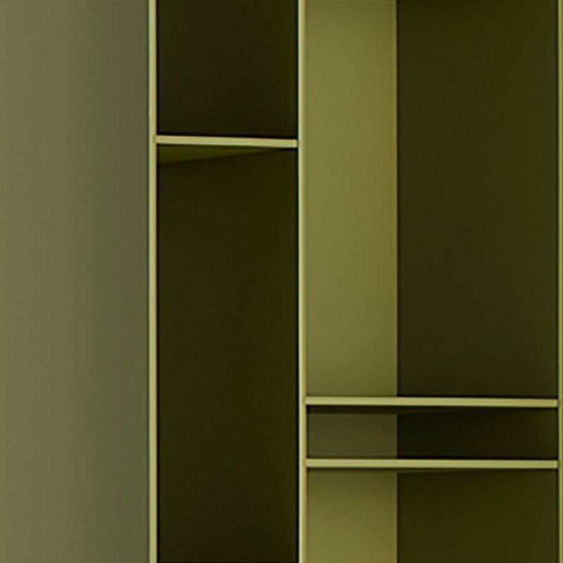 Random cabinet 3C / Dark olive green F087