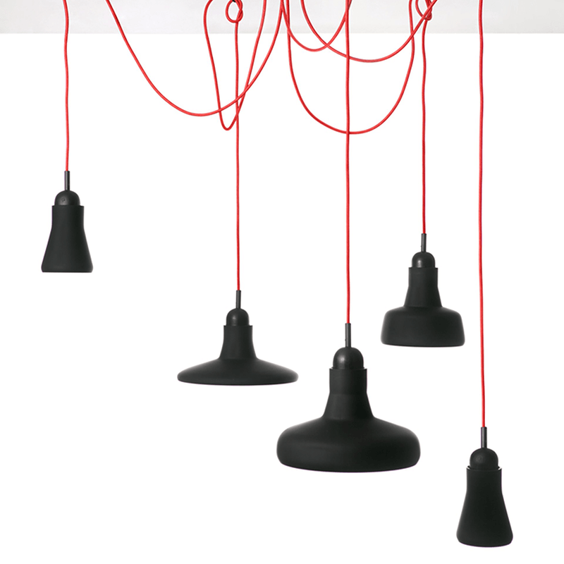 Shadows PC891 set free hanglamp - Stained black