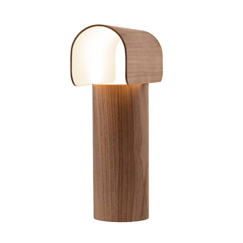 Teelo 8020 tafellamp - Walnut