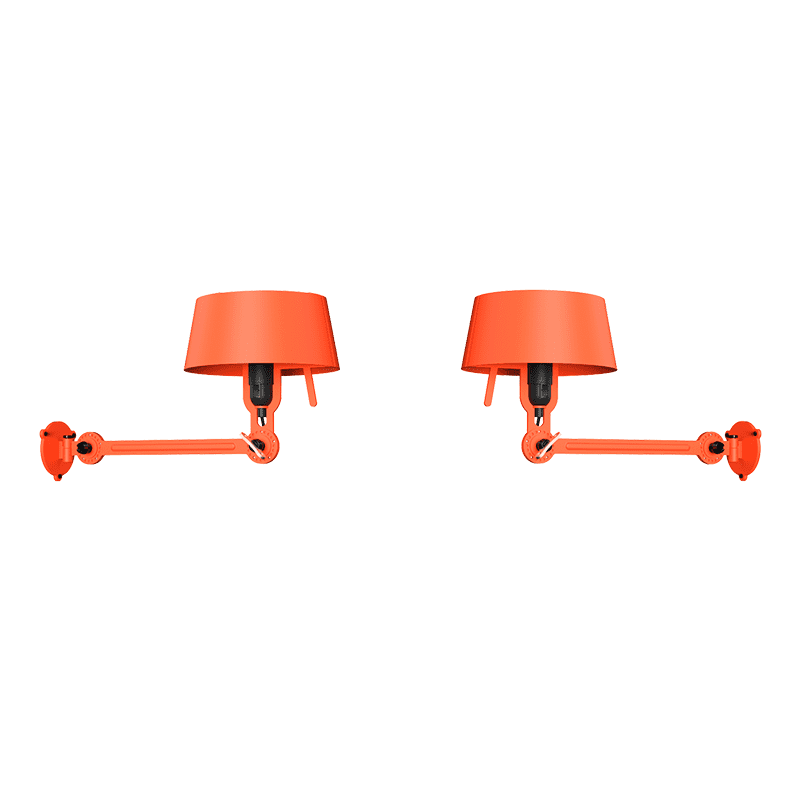 Bolt bed wandlamp underfit set - Striking orange