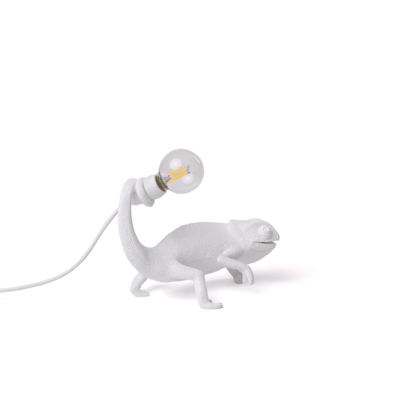 Chameleon lamp USB Still - White