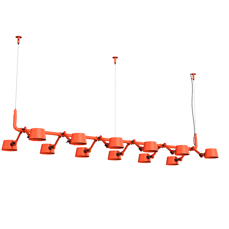 Bolt 12-pack hanglamp - Striking orange