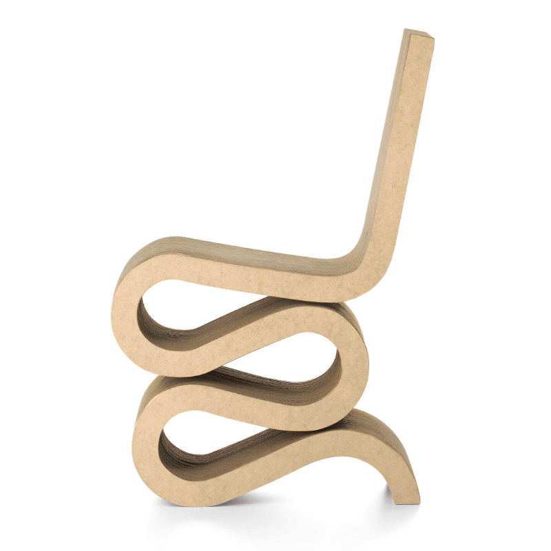 Gehry Wiggle Side Chair natural