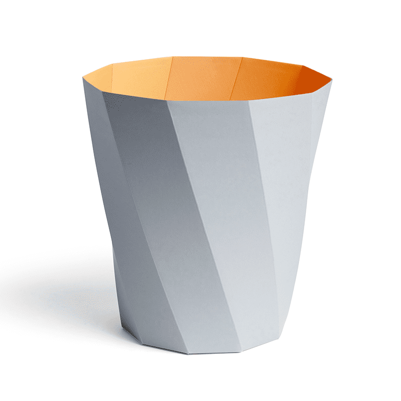 Paper Paper Bin - Light grey