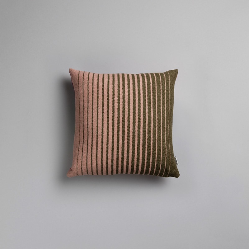Asmund Gradient cushion - Pink/green