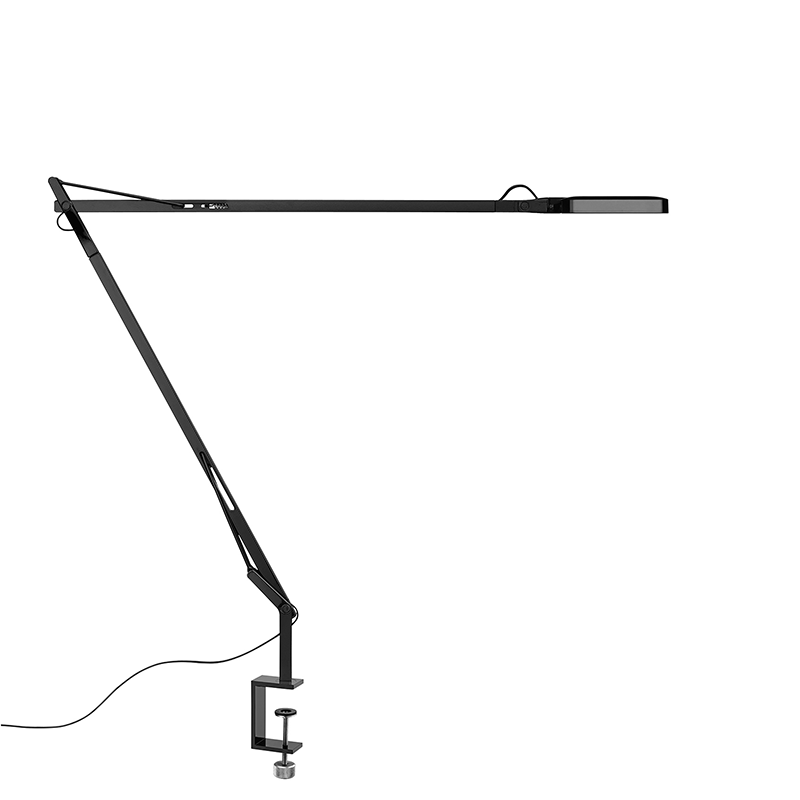 Kelvin led Green Mode edge clamp tafellamp - Nero