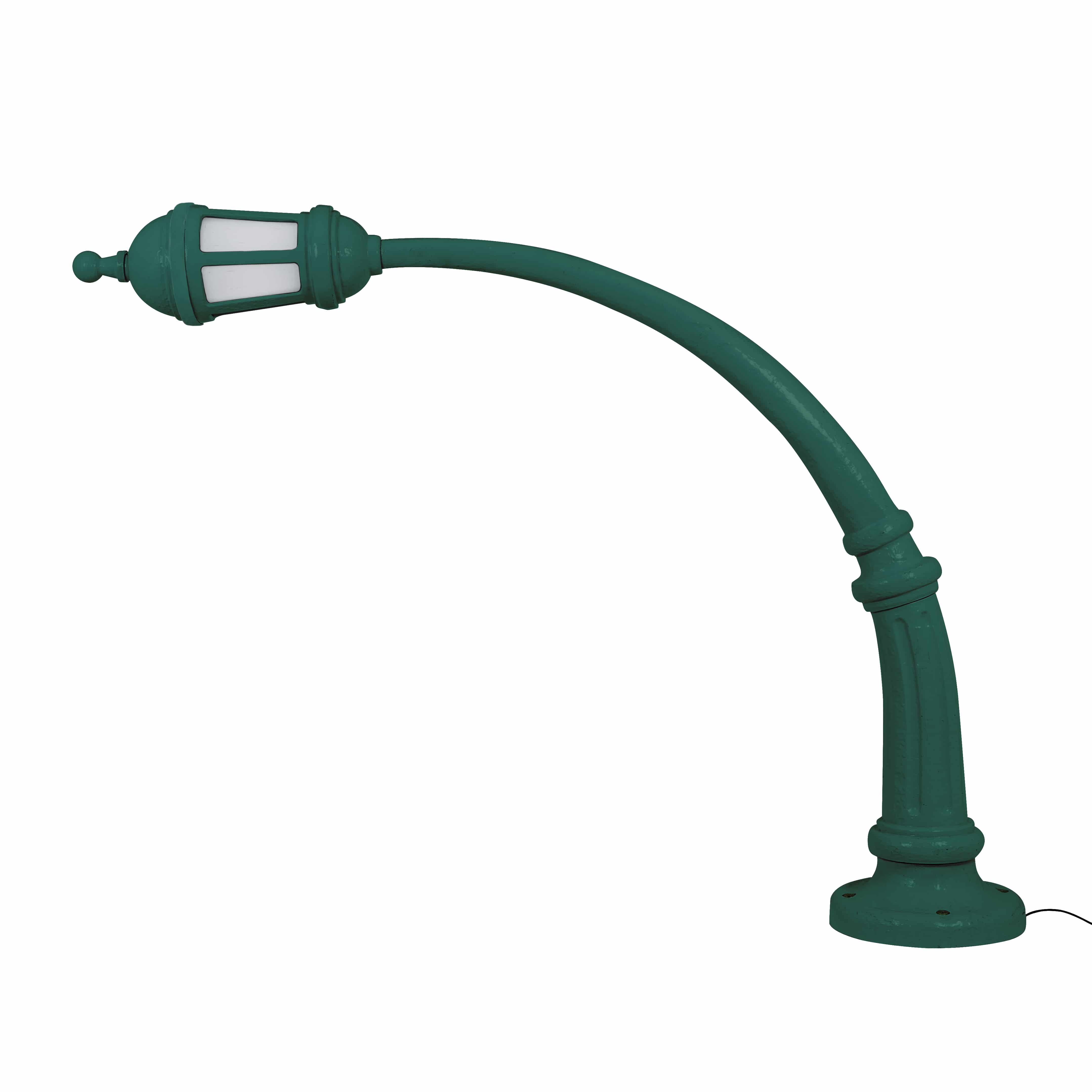 Street lamp outdoor vloerlamp - Green