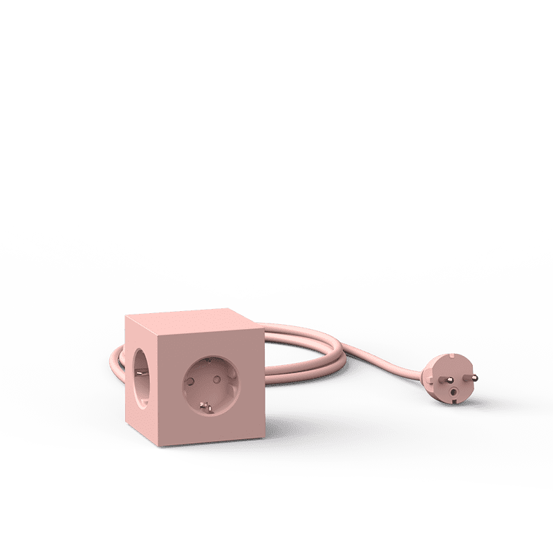 Square 1 USB & Magnet - Old Pink