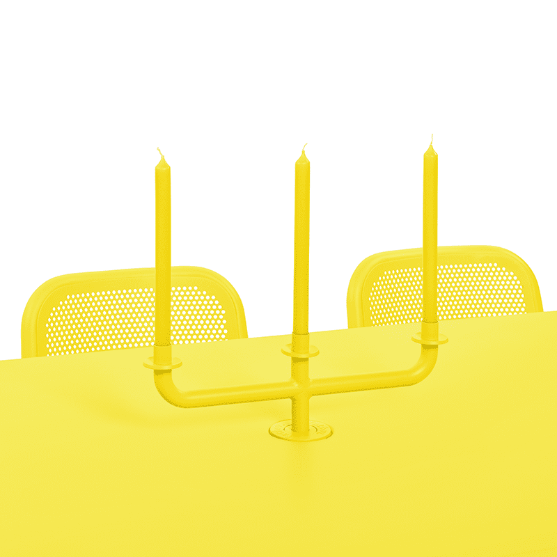 Toni candle holder - Lemon