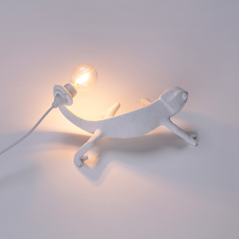 Chameleon lamp USB Still - White