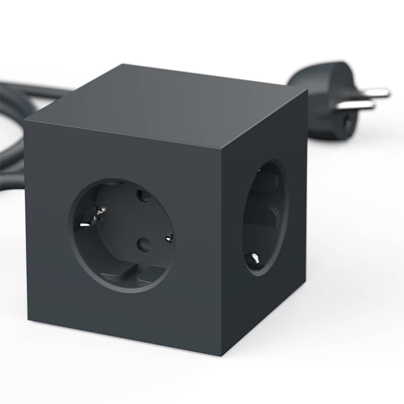 Square 1 USB & Magnet - Stockholm Black
