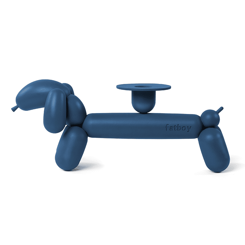 Can-dog kandelaar - Grey Blue