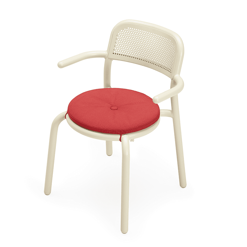 Toni chair pillow - Industrial red