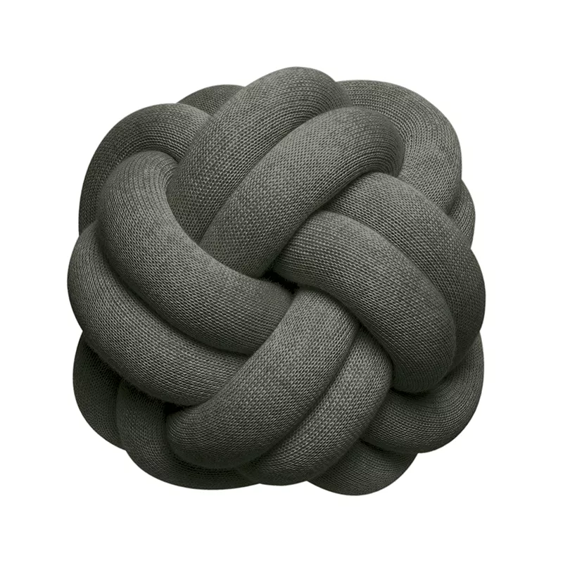Knot Cushion - Forest Green