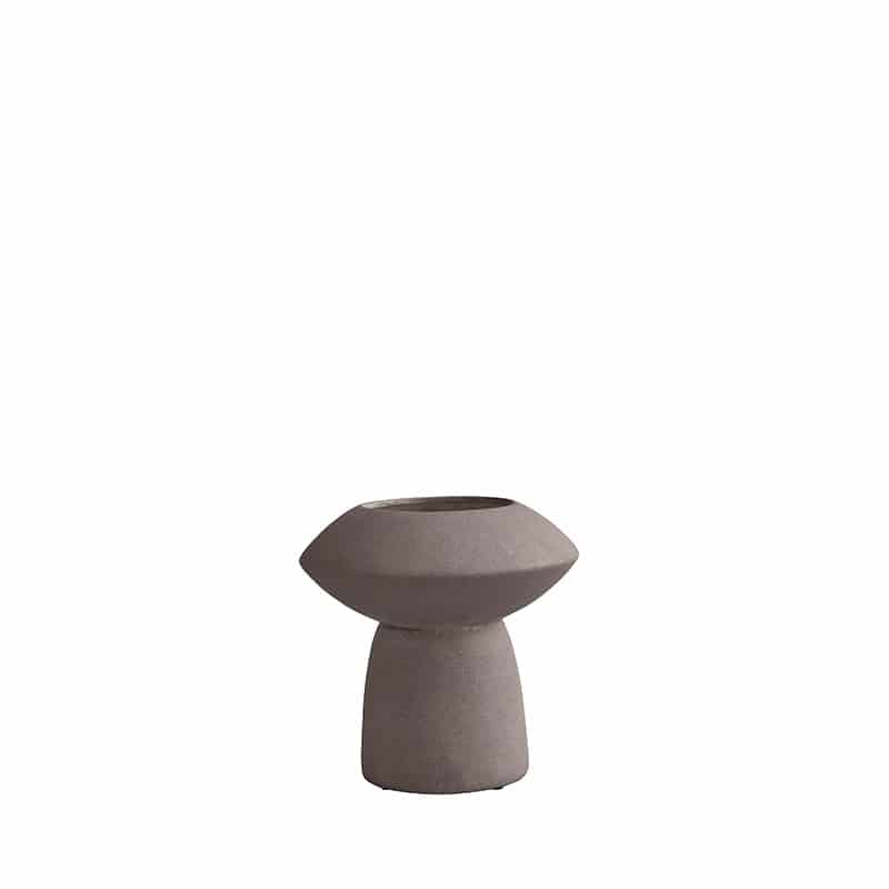 Sphere Vase Fat - Taupe