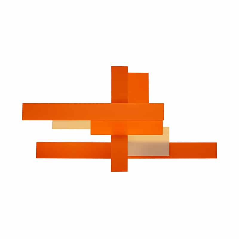 Fields wandlamp - Arancio