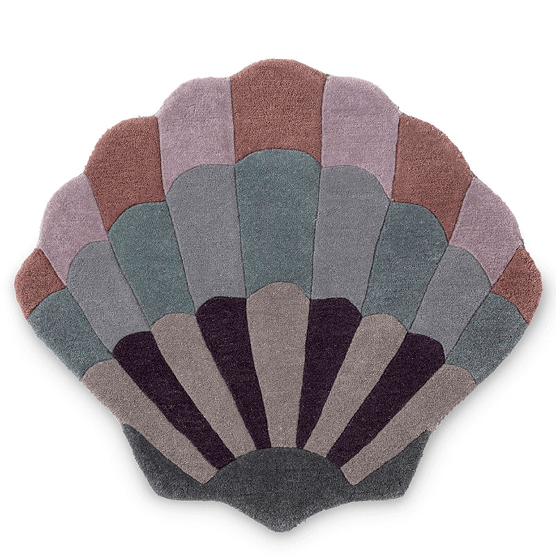 Decor Kids Shell donker vloerkleed