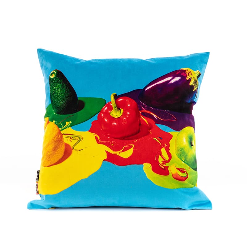 Toiletpaper cushion with plume padding - Vegetables