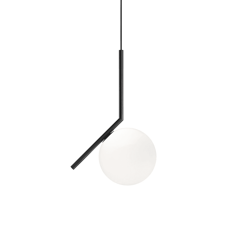 IC S1 hanglamp - Nero